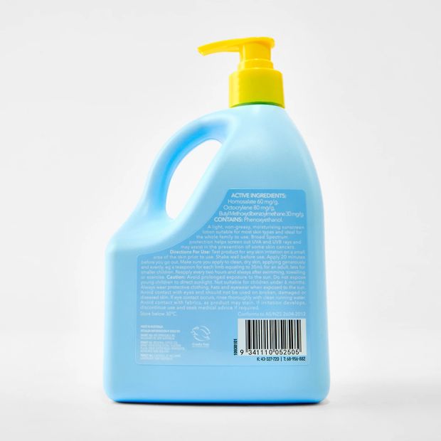 OXX Skincare SPF 50+ Ultra Protection Sunscreen Lotion 1L - Vitamin E