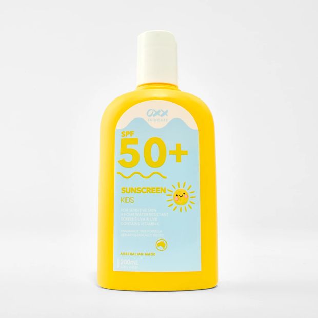 OXX Skincare SPF 50+ Kids Sunscreen Lotion 200ml - Vitamin E