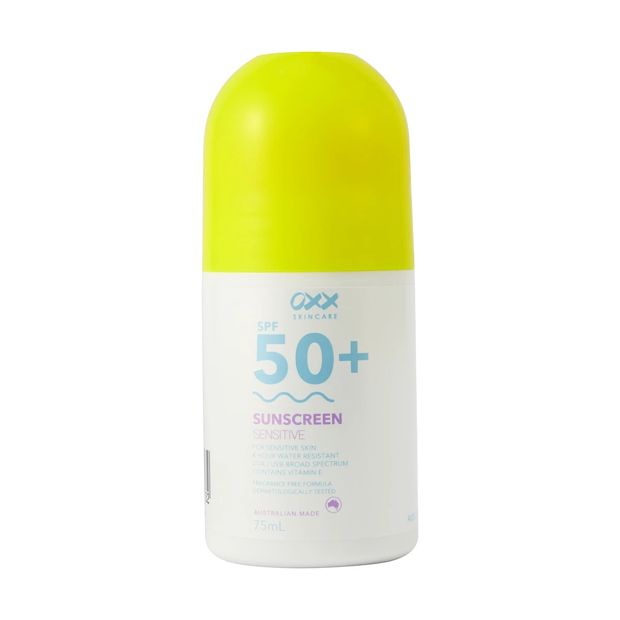 OXX Skincare SPF 50+ Sensitive Sunscreen 75ml - Vitamin E