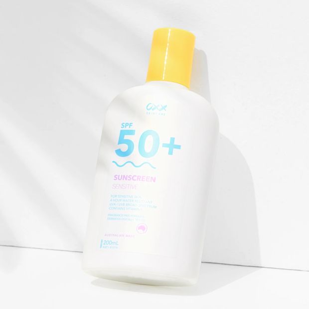 OXX Skincare SPF 50+ Sensitive Sunscreen 200ml - Vitamin E