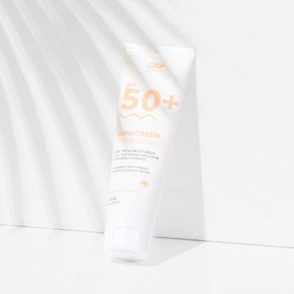 OXX Skincare SPF 50+ Face Moisturiser and Sunscreen 75ml - Vitamin E