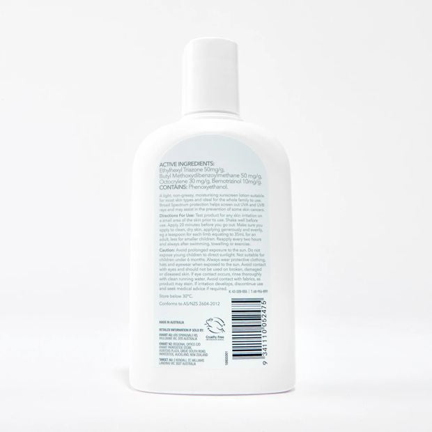OXX Skincare SPF 50+ Face Moisturiser and Sunscreen 200ml - Vitamin E