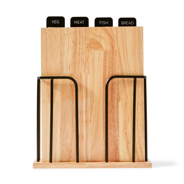 Wood Cutting Boards, Set of 4 - Anko
