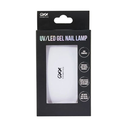 UV/LED Gel Nail Lamp, White - OXX Cosmetics