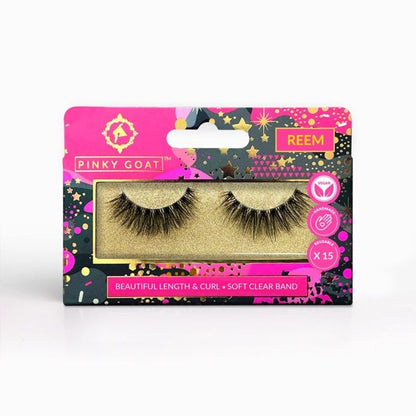 Pinky Goat Beautiful Length and Curl Lashes - Reem