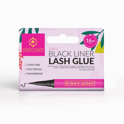 Pinky Goat 2-in-1 Black Liner and Lash Glue