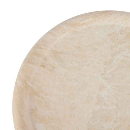 Round Ceramic Marble-Look Tray - 30.5cm