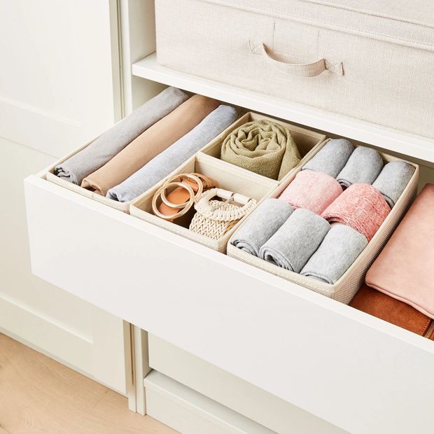 Drawer Organisers, Set of 4  - Anko