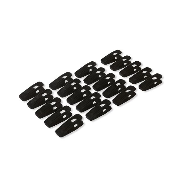 Flocked Hanger Clips, 20 Pack - Anko