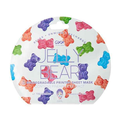 Jelly Bear Printed Sheet Mask - OXX Skincare