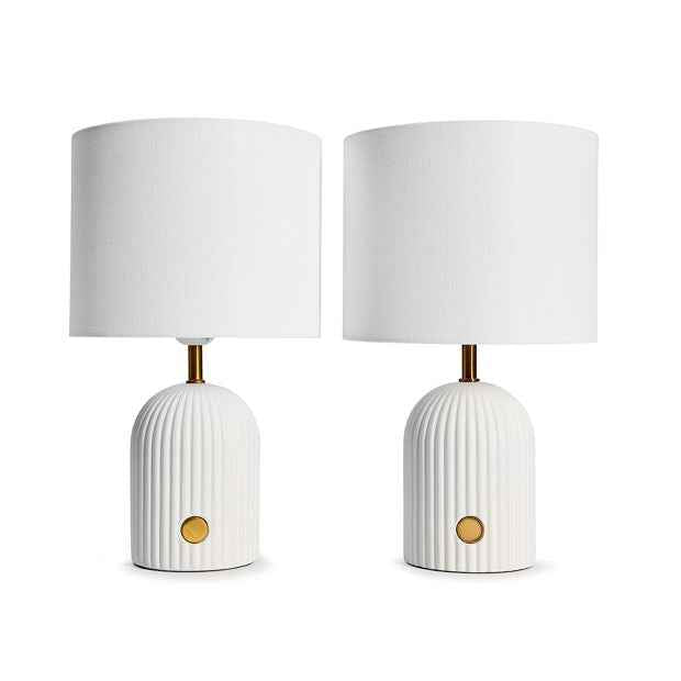 Rowie Touch Lamps, 2 Pack - Anko