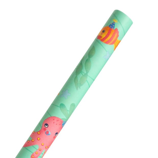 Creative Publishing by Hallmark Gift Wrap Roll - Sea Party!