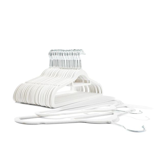 Flocked Hangers, 30 Pack - Anko