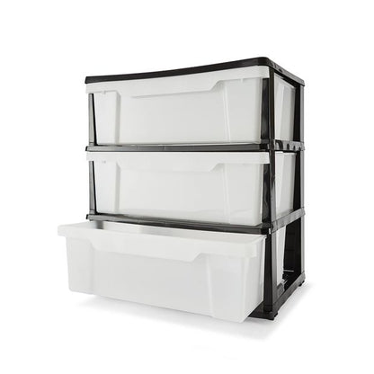 3 Drawer Wide Unit - Anko