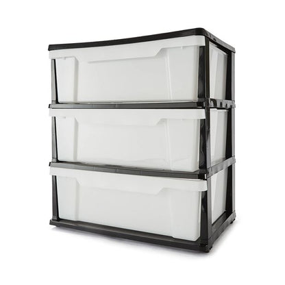 3 Drawer Wide Unit - Anko