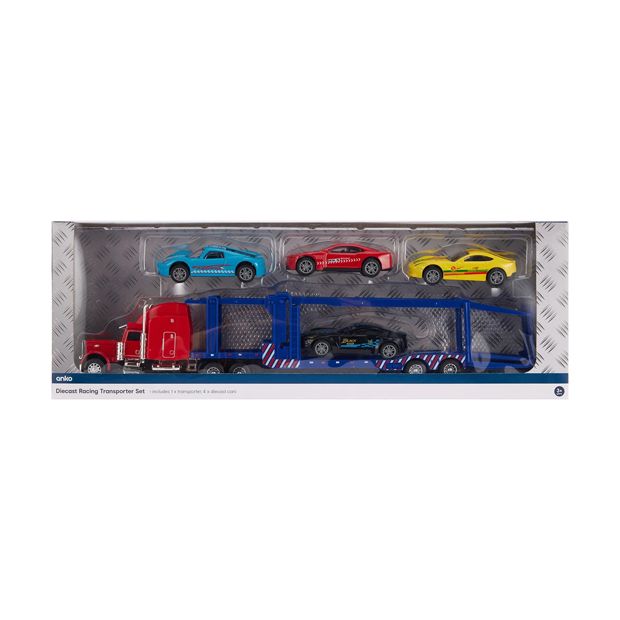 Diecast Racing Transporter Set - Anko