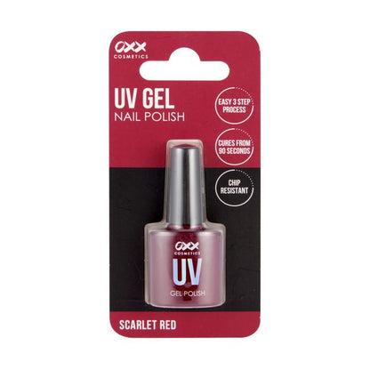 UV Gel Nail Polish, Scarlet Red - OXX Cosmetics