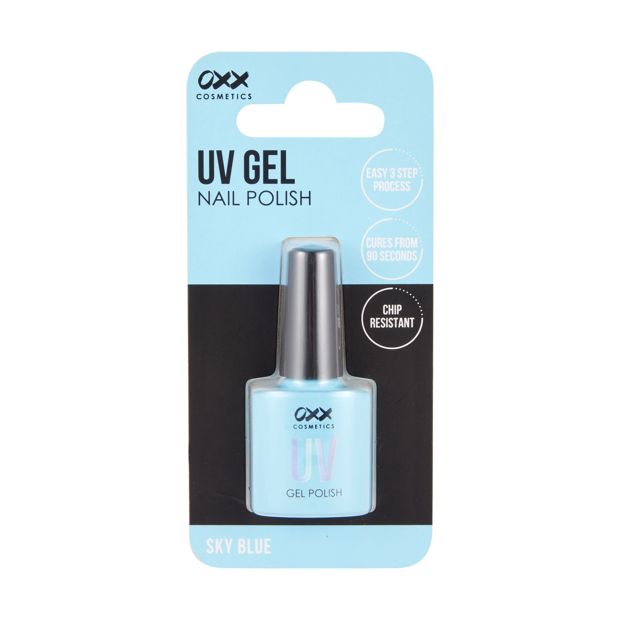 UV Gel Nail Polish, Sky Blue - OXX Cosmetics