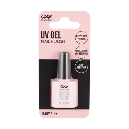 UV Gel Nail Polish, Baby Pink - OXX Cosmetics