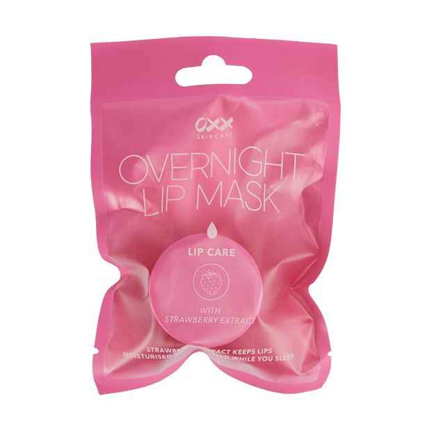 Overnight Lip Mask, Strawberry Extract - OXX Skincare