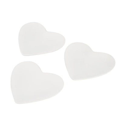 DIY Ceramic Heart Trinket Trays, 3 Pack - Anko