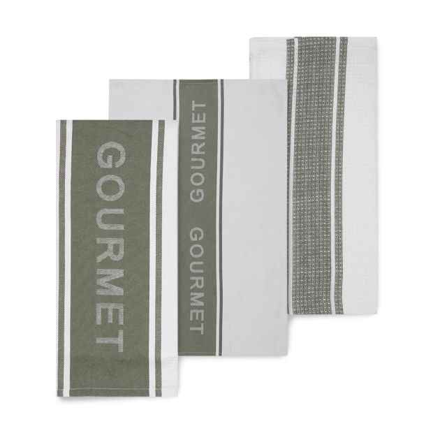 Gourmet Jumbo Tea Towels, 3 Pack - Anko