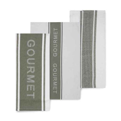 Gourmet Jumbo Tea Towels, 3 Pack - Anko