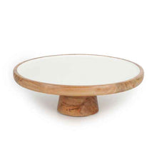 Acacia Wood Serve Stand - Anko