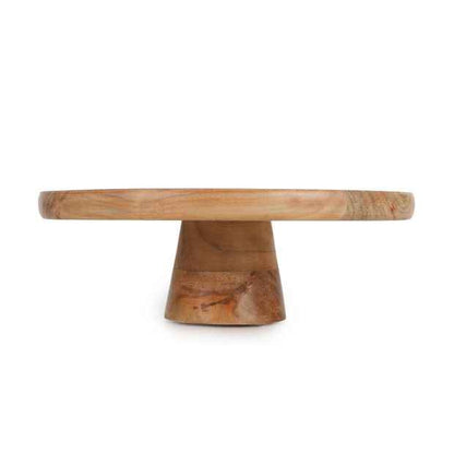 Acacia Wood Serve Stand - Anko