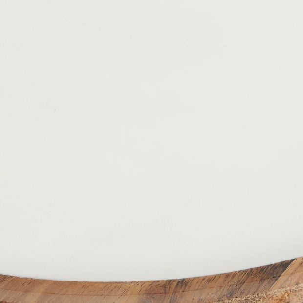 Acacia Wood Serve Stand - Anko