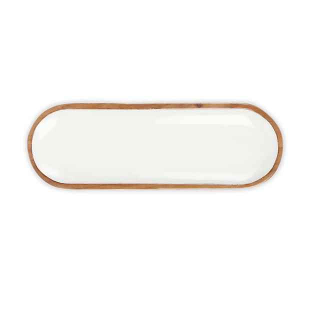 Acacia Wood Oval Platter - Anko