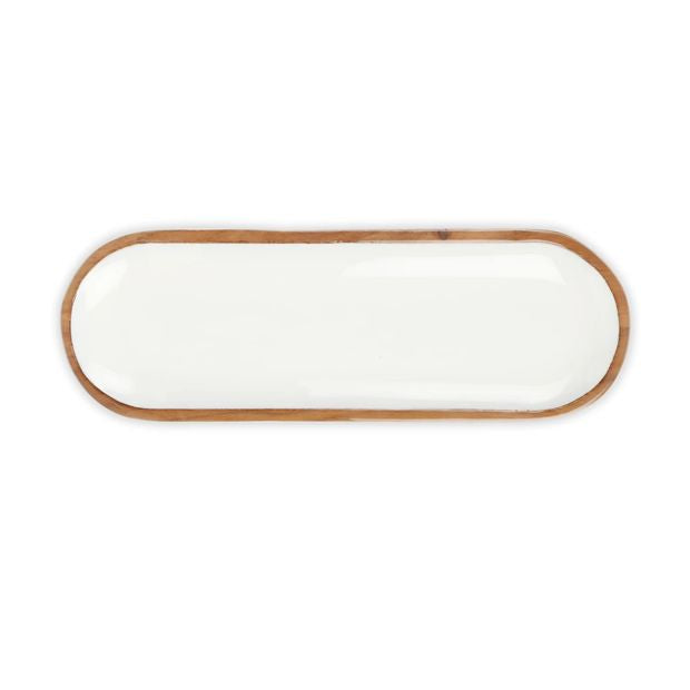 Acacia Wood Oval Platter - Anko