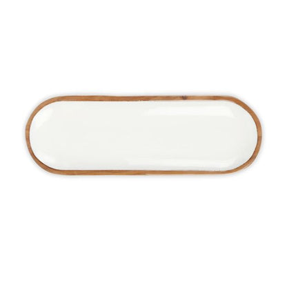 Acacia Wood Oval Platter - Anko