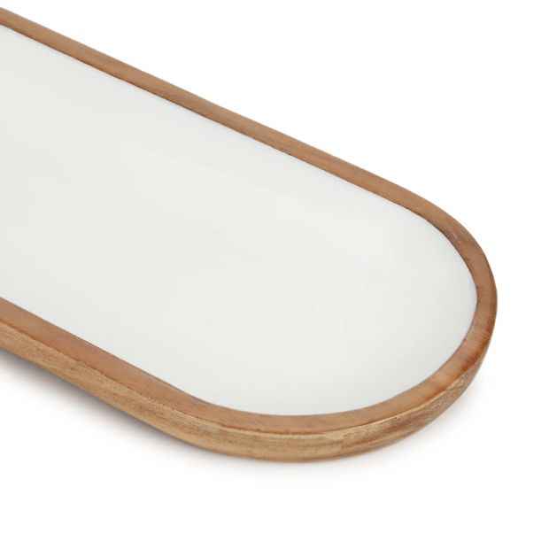 Acacia Wood Oval Platter - Anko