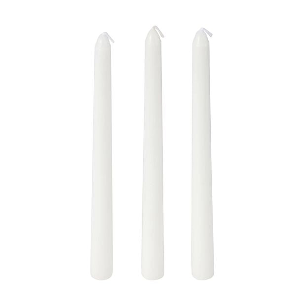 Taper Candles, 3 Pack - Anko