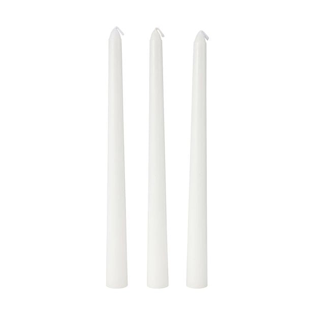 Taper Candles, 3 Pack - Anko