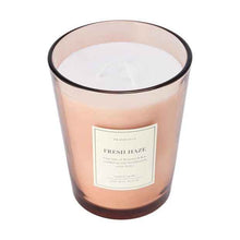 Scented Candle with Bergamot, Rose, Sandalwood and Amber