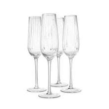 Flute Glasses, Set of 4 - Anko