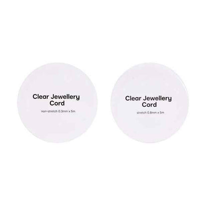 Clear Jewellery Cord, 2 Pack - Anko