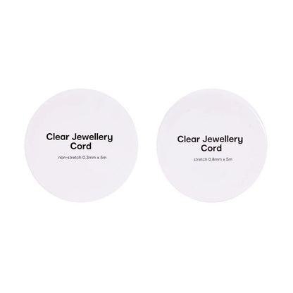 Clear Jewellery Cord, 2 Pack - Anko