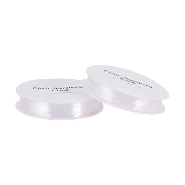 Clear Jewellery Cord, 2 Pack - Anko