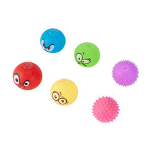 Squeezy Sensory Balls - 6 Pieces