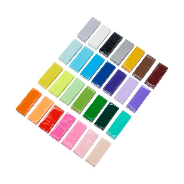 Polymer Clay, 28 Pack - Anko