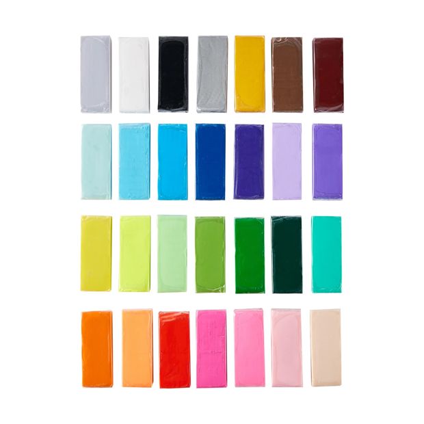 Polymer Clay, 28 Pack - Anko