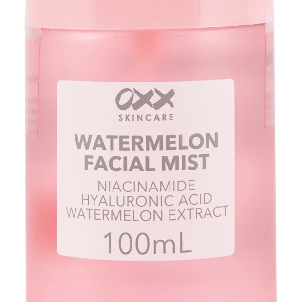 Watermelon Facial Mist, Niacinamide, Hyaluronic Acid & Watermelon - OXX Skincare