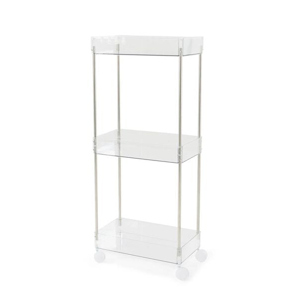 Plastic Slim Line Trolley - Anko