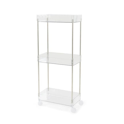 Plastic Slim Line Trolley - Anko