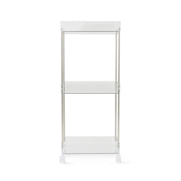 Plastic Slim Line Trolley - Anko