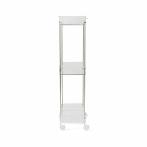 Plastic Slim Line Trolley - Anko