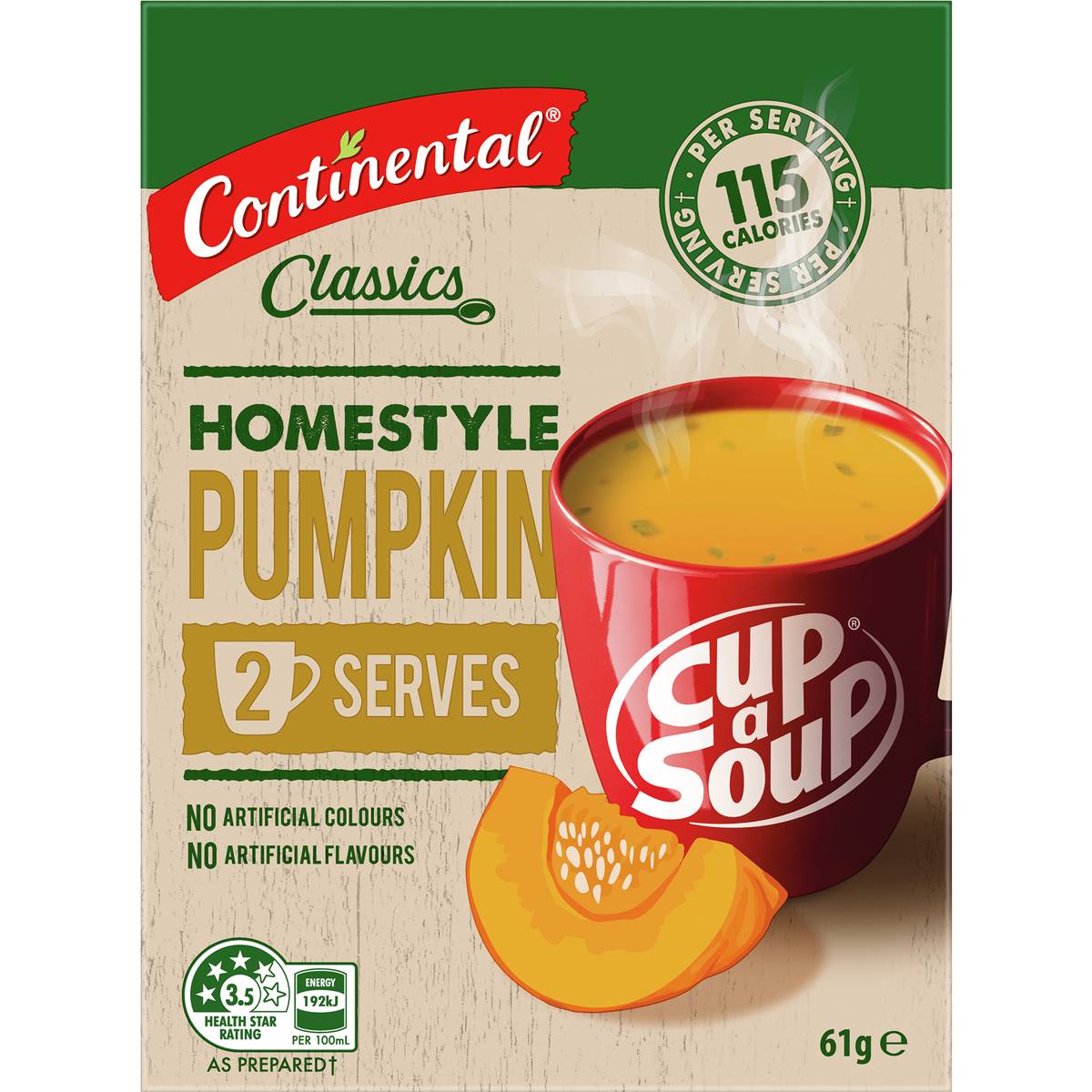Continental Classics Soup Homestyle Pumpkin 61g